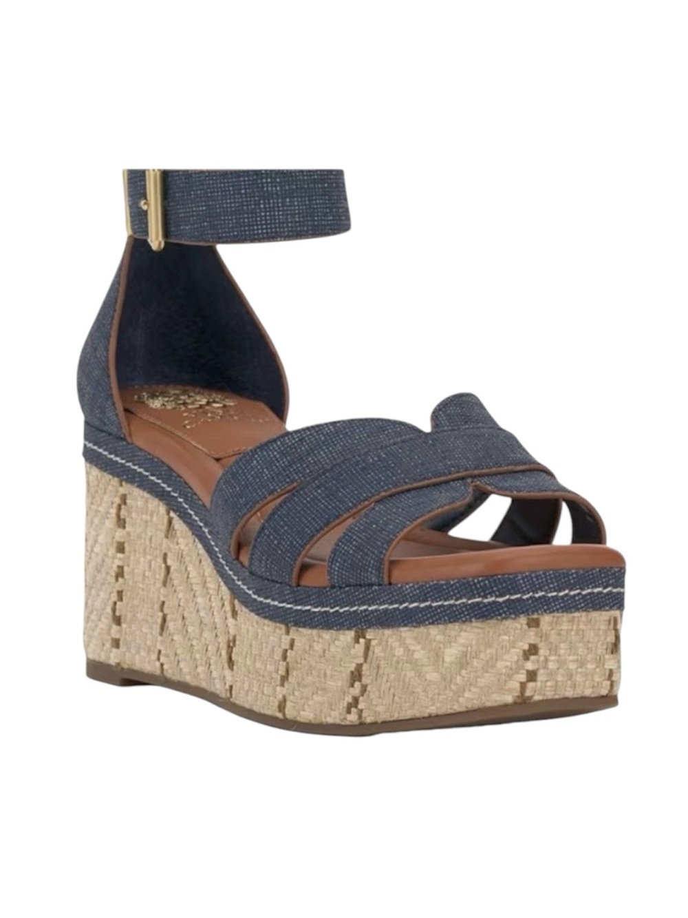 Vince Camuto Denim Wedge Shoes